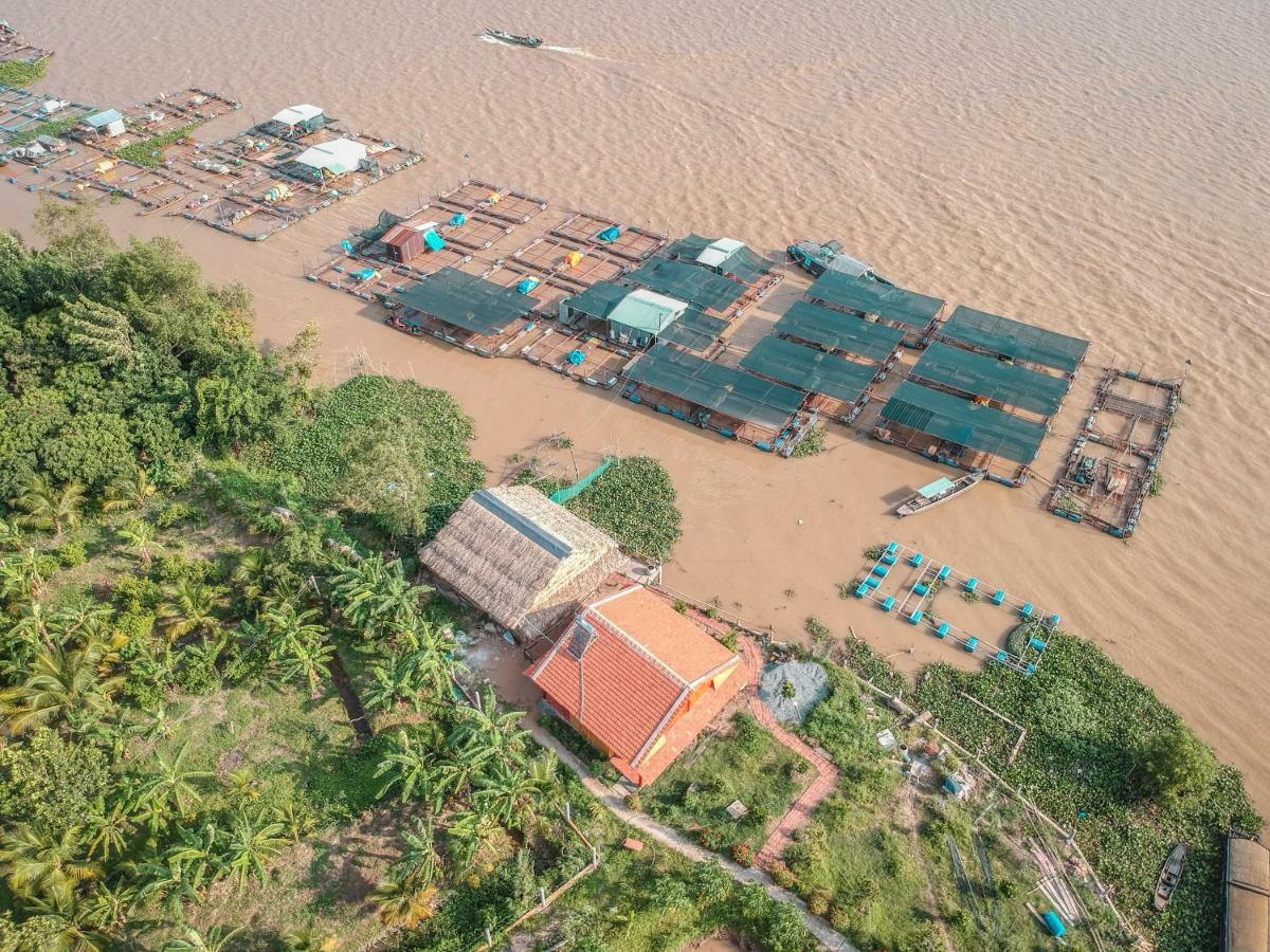 Mekong Riverside Homestay Vĩnh Long Exterior foto